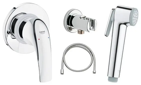 Grohe гигиенический душ 129185, пластик