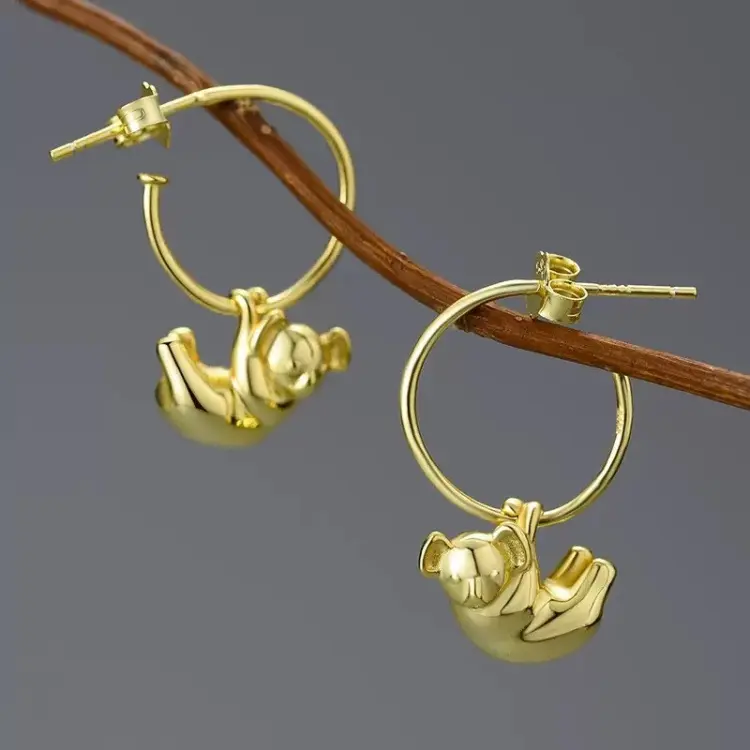 Серьги Deimantas 124949903 вес 5.21 г серебро, без вставок купить,NaN