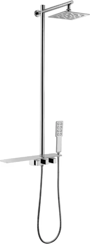 Lemark душевая стойка LM7001C Tropic, абс-пластик купить,NaN