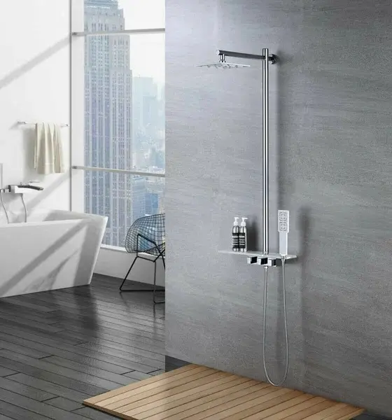 Lemark душевая стойка LM7001C Tropic, абс-пластик купить,NaN