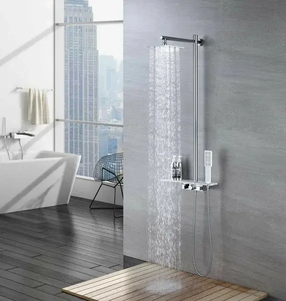 Lemark душевая стойка LM7001C Tropic, абс-пластик купить,NaN