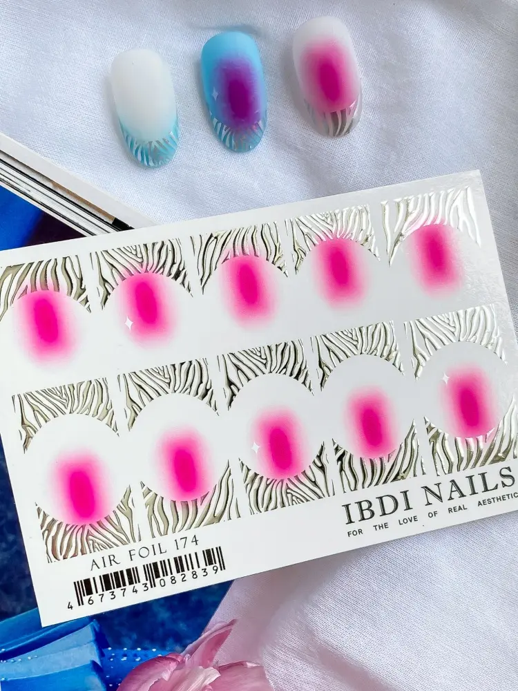 IBDI Nails слайдеры AIR FOIL №174 1 шт купить,NaN