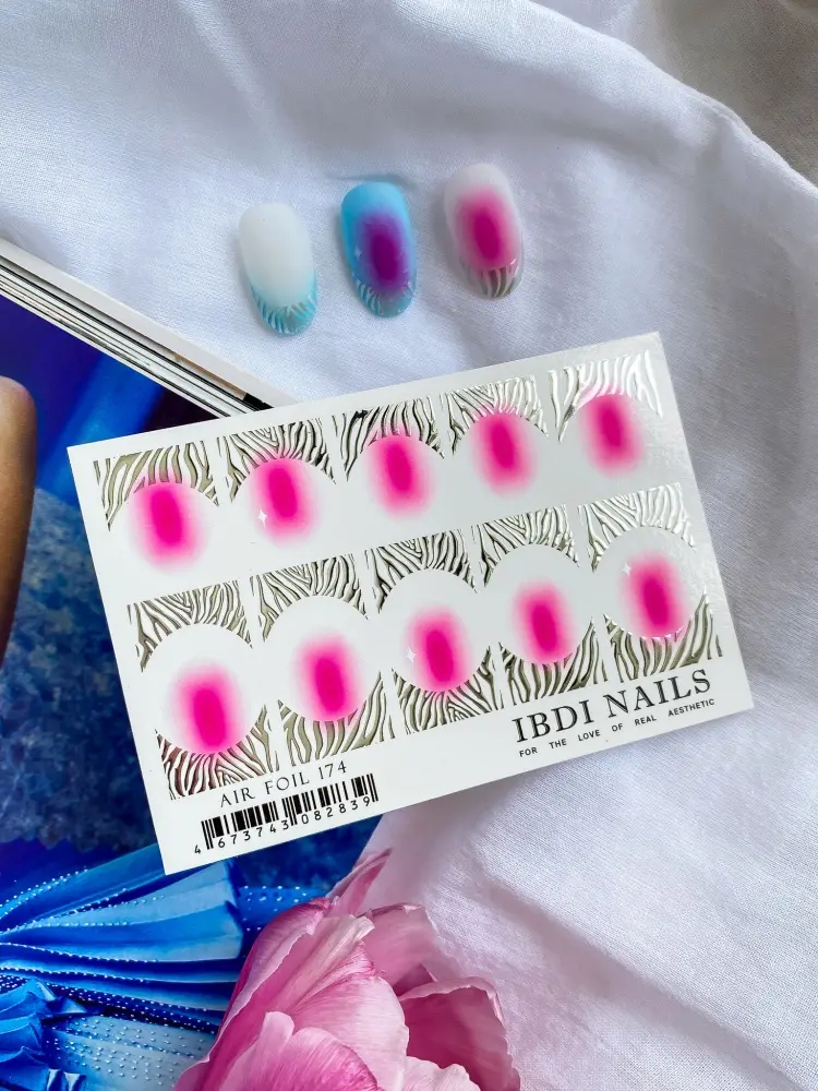 IBDI Nails слайдеры AIR FOIL №174 1 шт купить,NaN