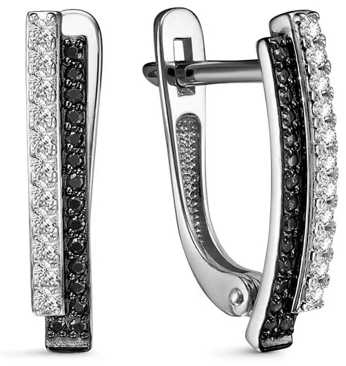 Серьги ИМПЕРИАЛ С3480-0225 вес 2.35 г золото, бриллиант купить,616200