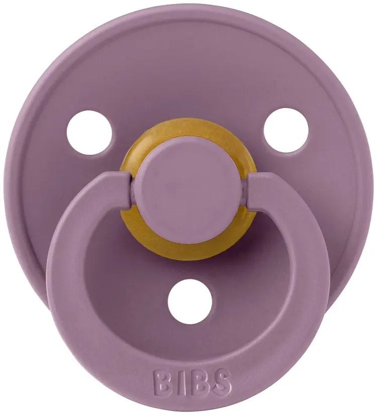 Пустышка BIBS Colour Latex Mauve 0+ месяцев, фиолетовый