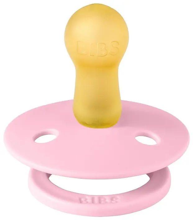 Пустышка BIBS Colour - Baby Pink, 6+ мес., 1 шт, розовый купить,NaN