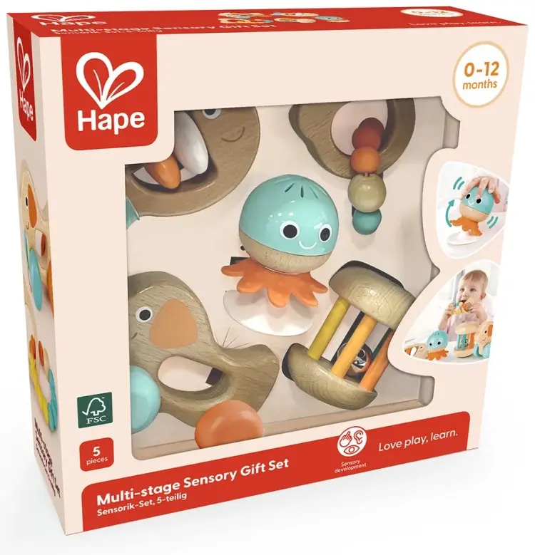 Погремушка Hape Набор погремушек "Малышам"