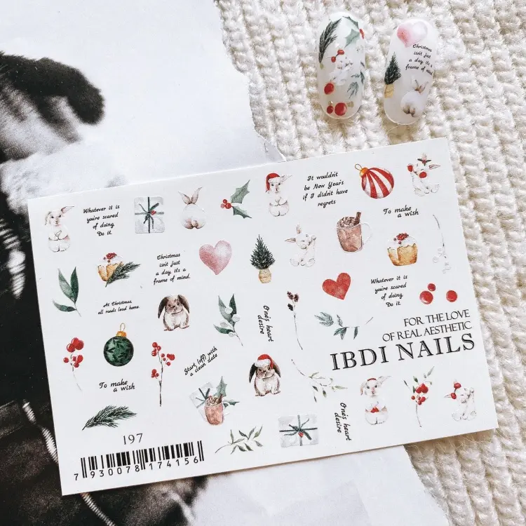 IBDI Nails слайдеры Colorful 197 1 шт купить,NaN