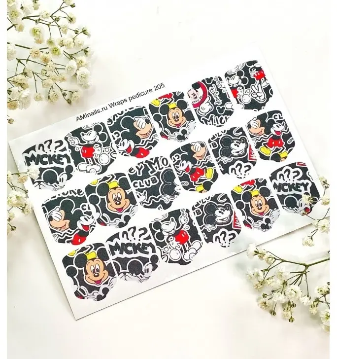 AMINAILS наклейки T205 1 шт купить,NaN