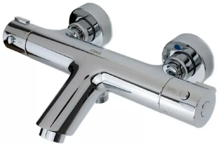 Смеситель для ванны ESKO T3054, латунь, цвет серебряный купить,NaN