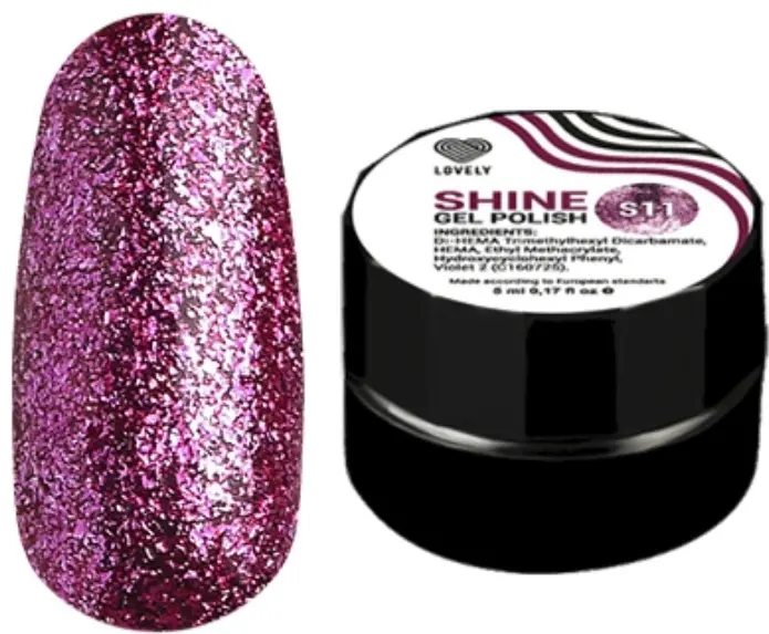 Lovely гель-лак Shine S11 глянцевое 5 мл купить,NaN