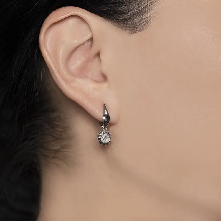 Серьги RoseGrace 5-7435-103-2Б вес 2.76 г золото, бриллиант купить,328213