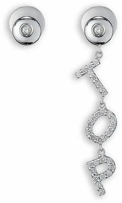 Серьги Crivelli 216-CR860 вес 4.3 г золото, бриллиант купить,NaN