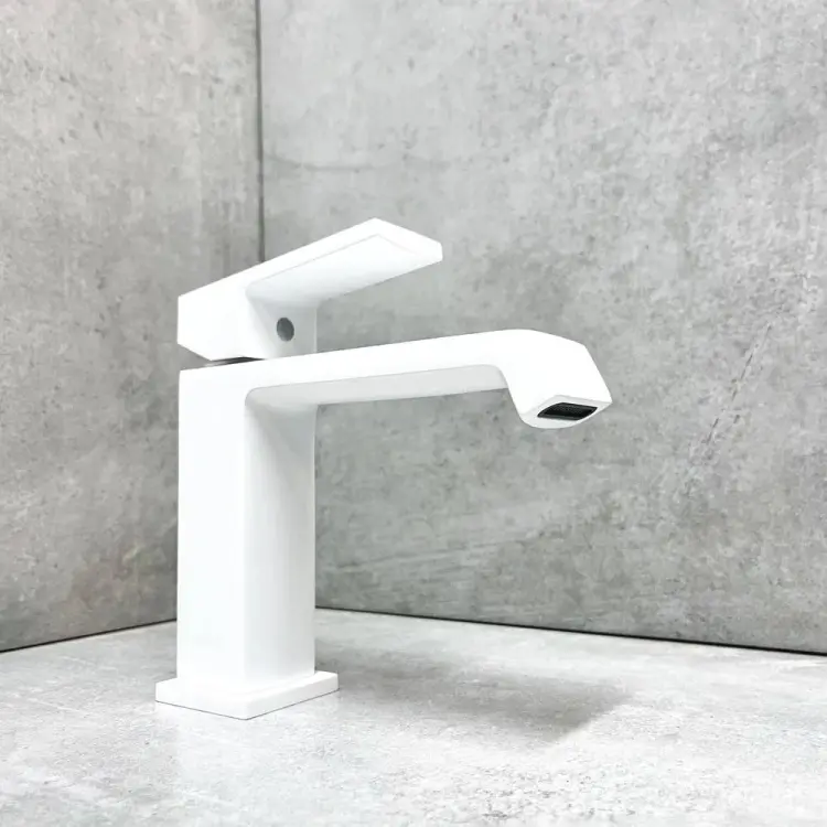 Смеситель для раковины (умывальника) Haiba White Haiba HB 10575-8, однозахватный купить,NaN