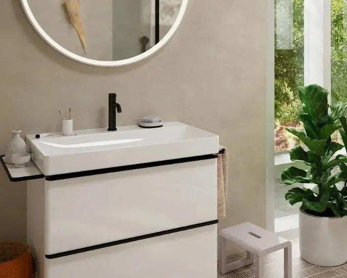 Смеситель Hansgrohe White House Hansgrohe Tecturis S 73311670, латунь, цвет черный - ForteMarket Смеситель Hansgrohe White House Hansgrohe Tecturis S 73311670, латунь, цвет черный купить,203300