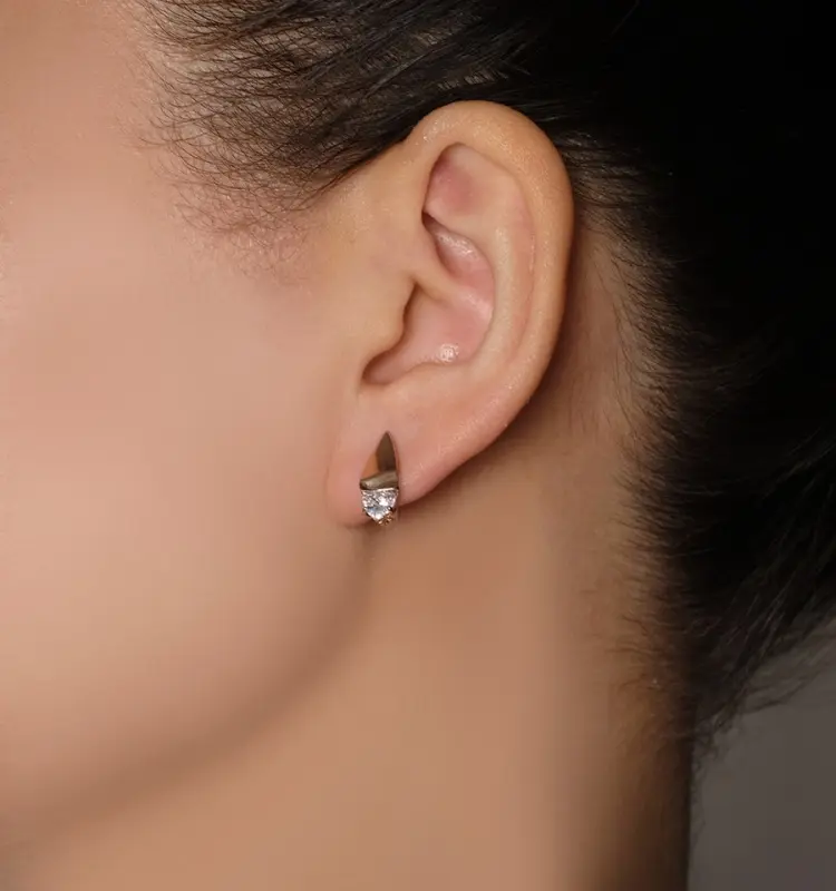 Серьги Династия 016532-1102 вес 1.86 г золото, фианит купить,126480