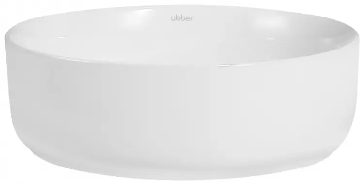 Раковина Abber Bequem AC2108 накладная круглая 36х36 см, фаянс купить,NaN