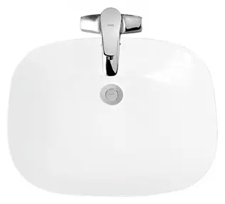 Раковина Creto LI3008 HDLU008 подстольная круглая 55х44 см, санфарфор