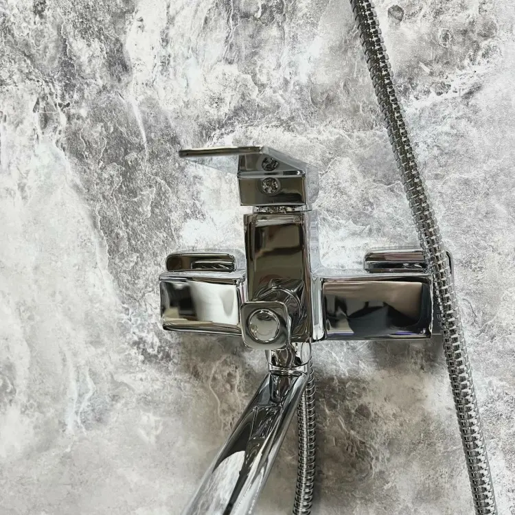 Смеситель для ванны Haiba HB22191, латунь, цвет хром купить,NaN