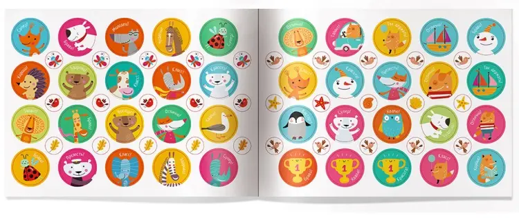 Книга Без автора : IQ игры с наклейками. Весёлые времена года 4-7 лет купить,NaN
