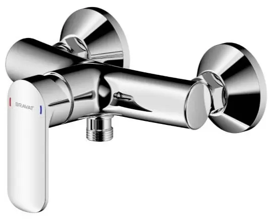Смеситель для душа BRAVAT Louise F9191183CP-01-RUS, латунь, цвет серебристый - ForteMarket Смеситель для душа BRAVAT Louise F9191183CP-01-RUS, латунь, цвет серебристый купить,30240