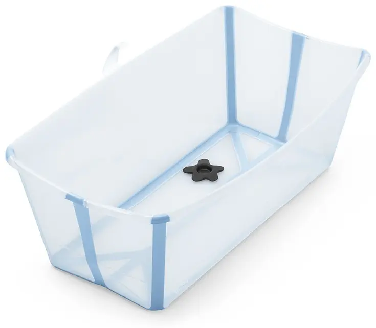 Stokke Flexi Bath 531913, 64x34 см, синий, прозрачный купить,NaN