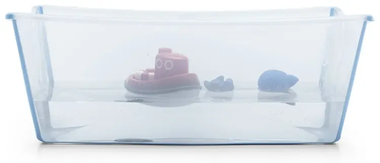 Stokke Flexi Bath 531913, 64x34 см, синий, прозрачный купить,NaN