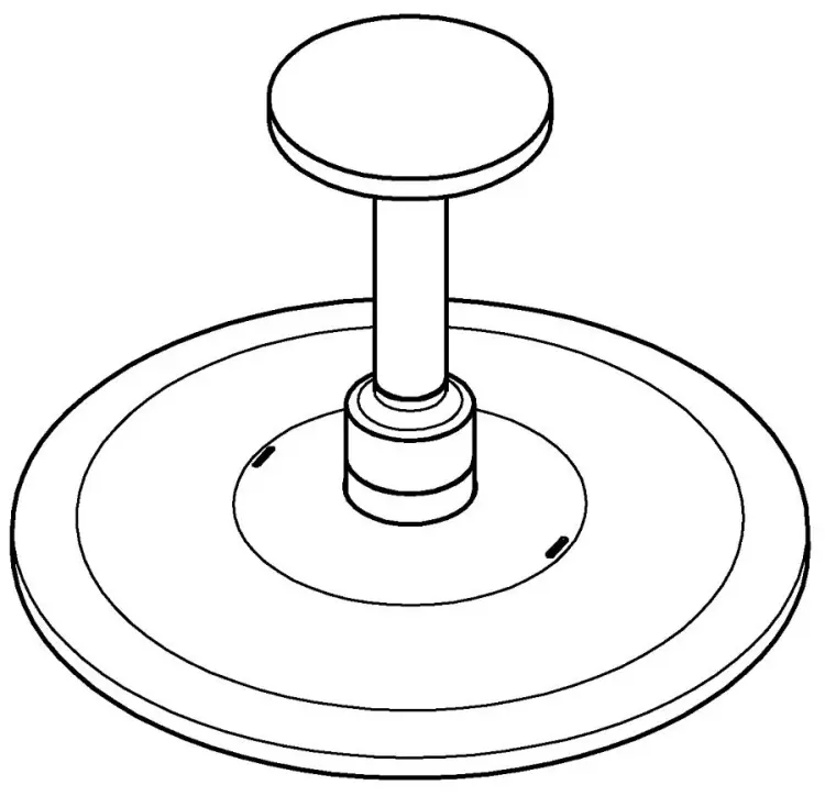 Grohe верхний душ 22124KF0