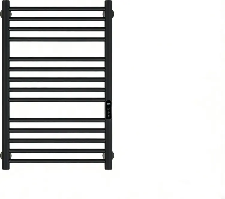 Полотенцесушитель электрический Rein Classic 14-Matte Black, лесенка 50x80 см купить,NaN