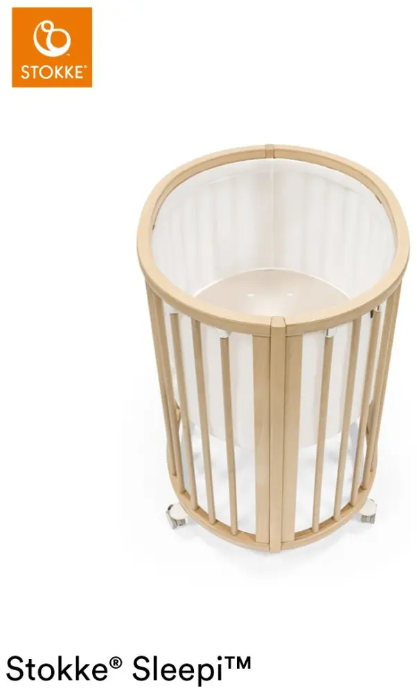 Сетчатый бортик для кровати Stokke Sleepi Mini Mesh Liner 598901, белый
