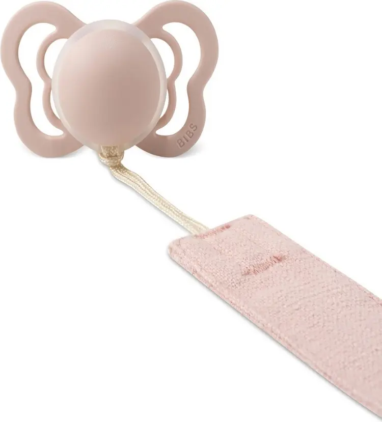 Держатель пустышки BUBA KIDS из крапивы Рами Зефир купить,NaN