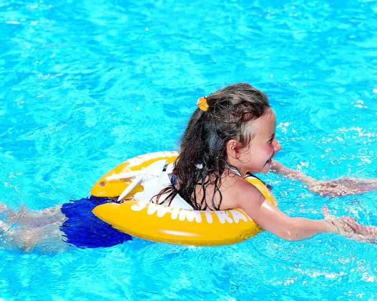 Круг для детей Swimtrainer кол-во мест: 1, желтый купить,NaN