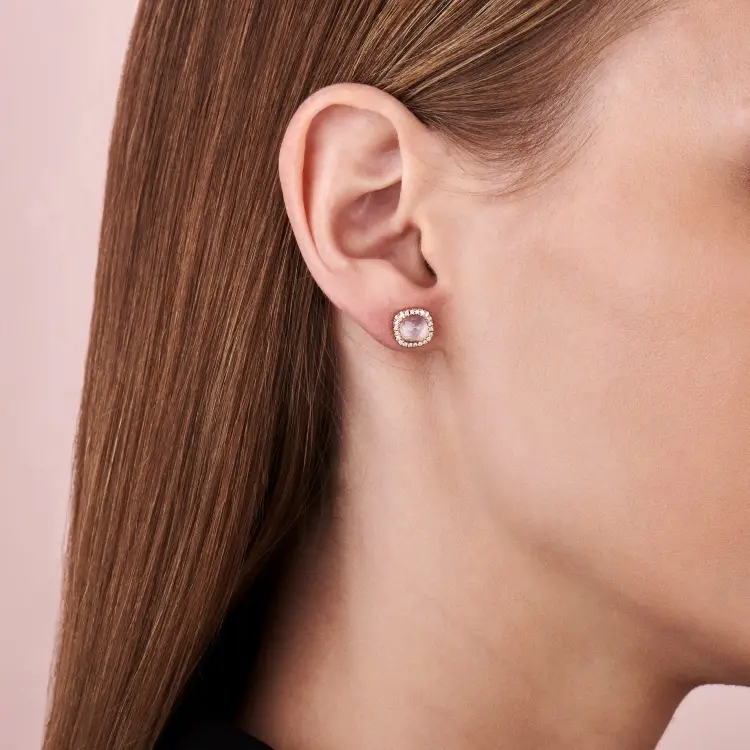 Серьги Tirisi TE9226PQP вес 3.09 г золото, бриллиант, кварц купить,848000