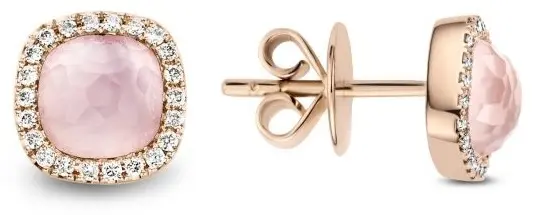 Серьги Tirisi TE9226PQP вес 3.09 г золото, бриллиант, кварц купить,848000