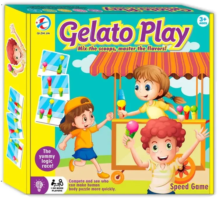 Настольная игра QI ZHI JIA QI ZHI JIA Gelato Play купить,NaN