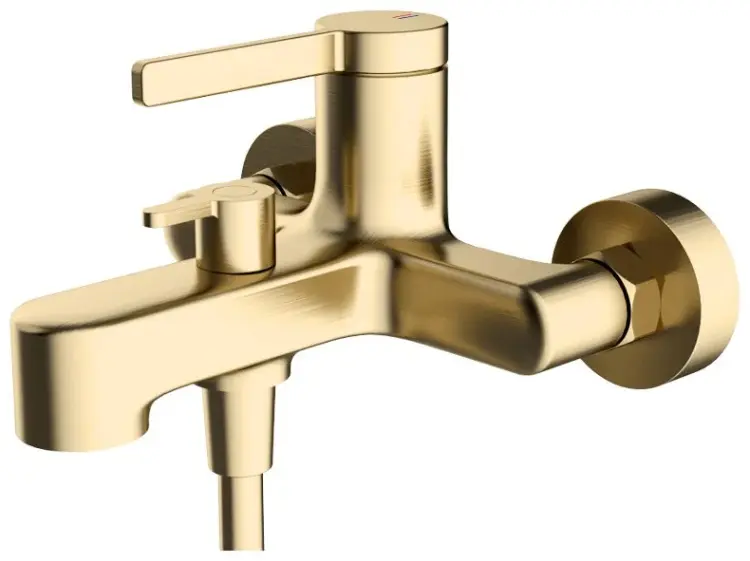 Смеситель для ванны ESKO Canberra CR54Gold, латунь, цвет золотистый купить,NaN