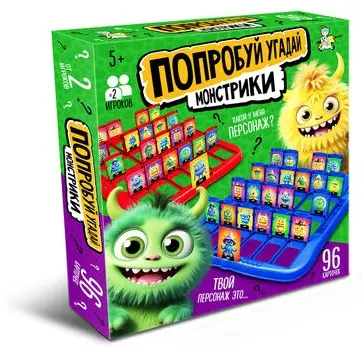 Настольная игра «Попробуй угадай. Монстрики» Active time купить,NaN
