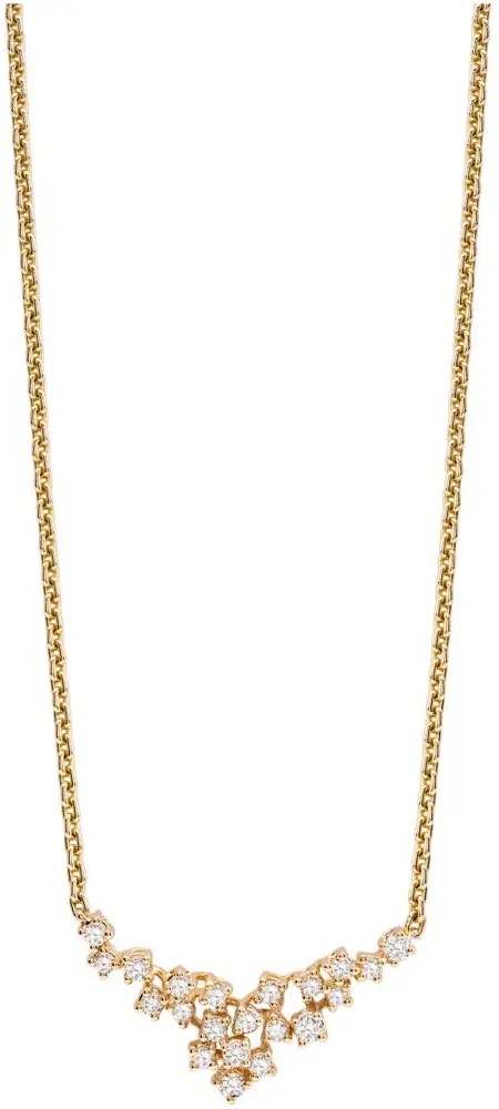 Колье Damiani 20104954 длина 45 см вес 7.05 г золото, бриллиант купить,NaN