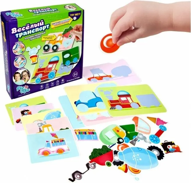 Настольная игра PicnMix Весёлый транспорт купить,NaN