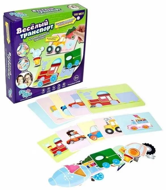 Настольная игра PicnMix Весёлый транспорт купить,NaN
