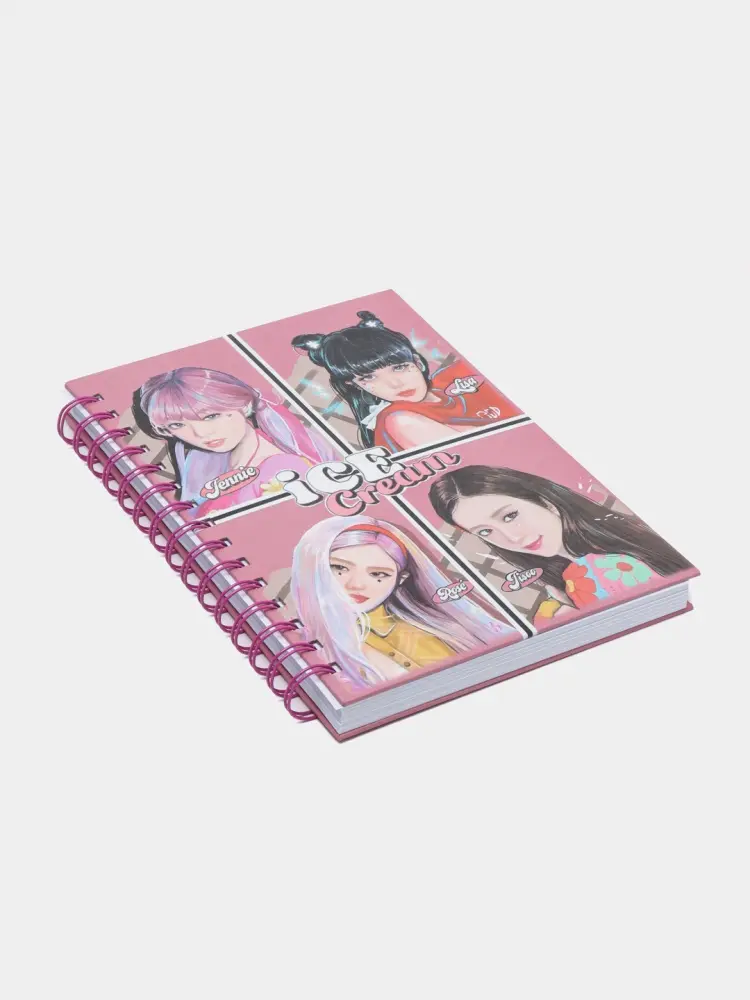 Блокнот Blackpink , A5, 80 л, мультиколор купить,NaN
