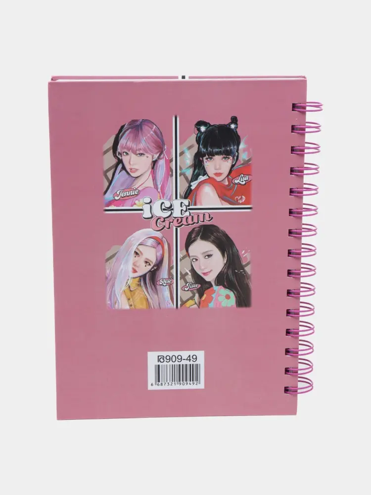 Блокнот Blackpink , A5, 80 л, мультиколор купить,NaN
