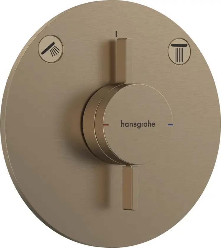Смеситель Hansgrohe DuoTurn S 75418140, латунь, цвет бронзовый купить,NaN