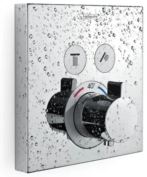 Смеситель для душа Hansgrohe ShowerSelect 15763340, латунь, цвет черный