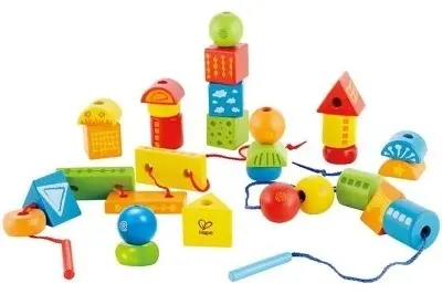 Hape E1019_HP Конструктор-шнуровка купить,12300
