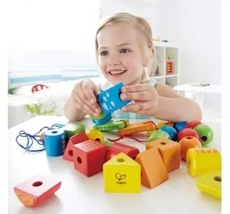 Hape E1019_HP Конструктор-шнуровка купить,12300