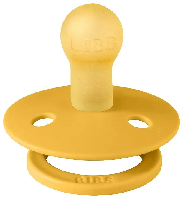 Пустышка латексная BIBS Colour Honey Bee 0+, 1 шт, желтый купить,NaN
