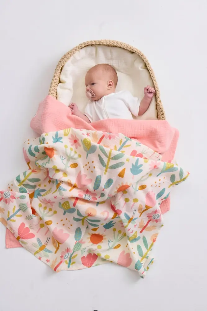 Пеленка текстильная BUBA KIDS Летний полдень/ сливочный/ персиковый, 3 шт, 75x75 см - ForteMarket Пеленка текстильная BUBA KIDS Летний полдень/ сливочный/ персиковый, 3 шт, 75x75 см купить,NaN