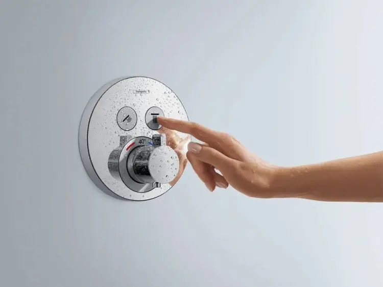 Смеситель для душа Hansgrohe ShowerSelect 15743990, латунь, цвет золотой, золотистый купить,923700