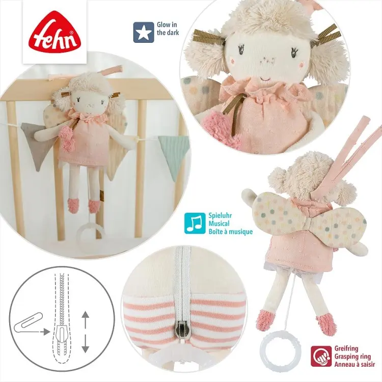 Музыкальная игрушка Fehn подвеска Фея купить,NaN